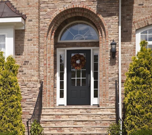 Heritage Fiberglass Door with Grids