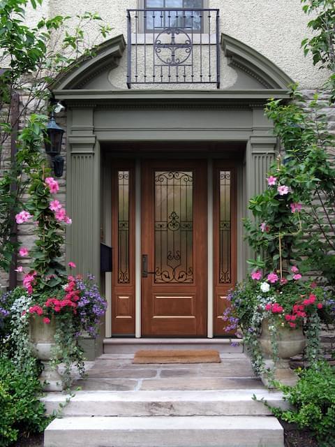 Signet Fiberglass Old World Style Door